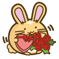 I Love You Heart Sticker by Fuzzballs