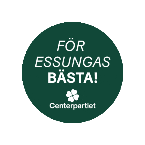 Sticker by Centerpartiet