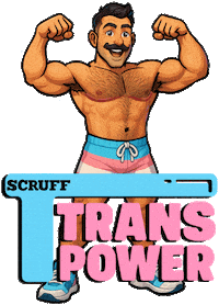 Gay Pride Sticker by SCRUFF