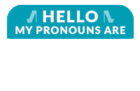 Pronouns Sticker by Luminesque