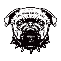 Sad Dog Sticker by Petit Brabancon