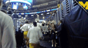 College Basketball Trophy GIF by Michigan Athletics