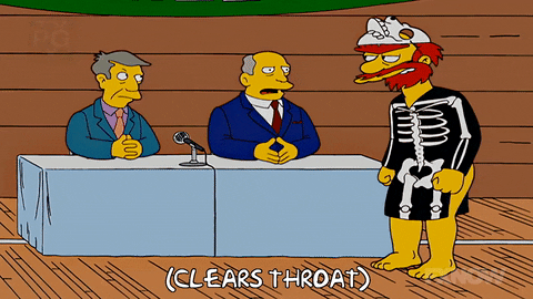 Episode 17 Superintendent Chalmers GIF by The Simpsons