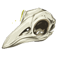 Drawing Bird Sticker