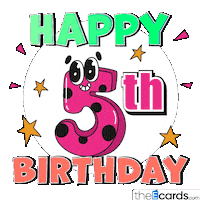 theecards birthday happy birthday stickers happybirthday Sticker