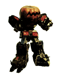 Power Rangers Halloween Sticker
