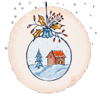 Celebrating Happy New Year Sticker