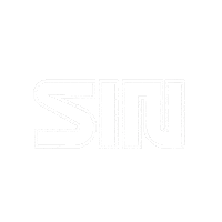 Sin Sticker by Studio Brisk