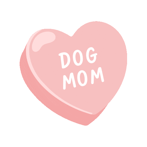 Dog Heart Sticker by Studio REN