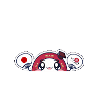 KOKOJAPAN japon kokochi koko japan estudia en japon Sticker