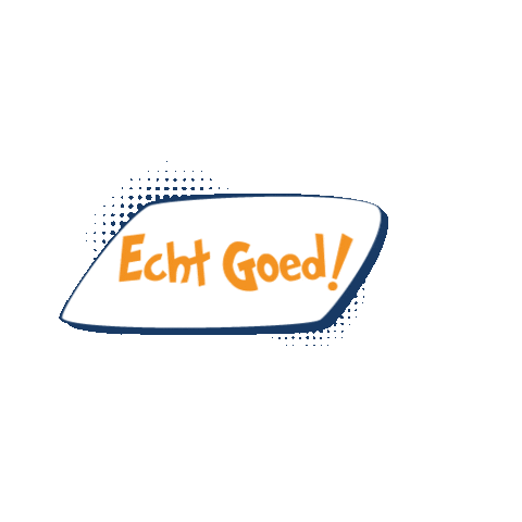 Echte_Spierkracht giphyupload cartoon spraakwolk echte spierkracht Sticker