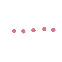 Pink Circle Sticker