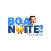 Boa Noite Borges Sticker by MDBNacional