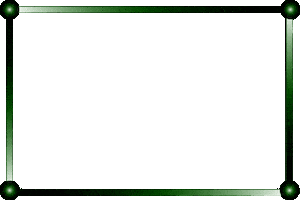 Flashing Dark Green Sticker