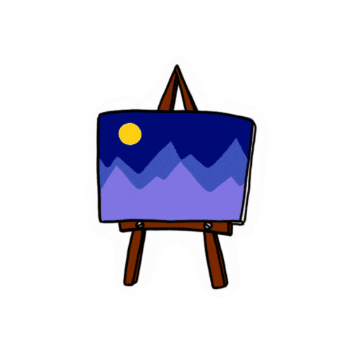 Art Love Sticker