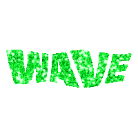 Wave Stay High Sticker by UFO361