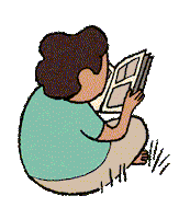 Art Lesen Sticker by studio_huckepack
