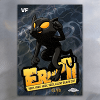 Erupt Black Cat GIF by VeeFriends