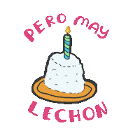 Birthday Rice Sticker