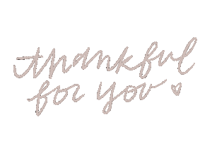 Give Thanks Lettering Sticker