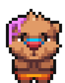 badkidgames giphyupload games win bear Sticker