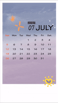 lurasigg 2020 card 7 july GIF