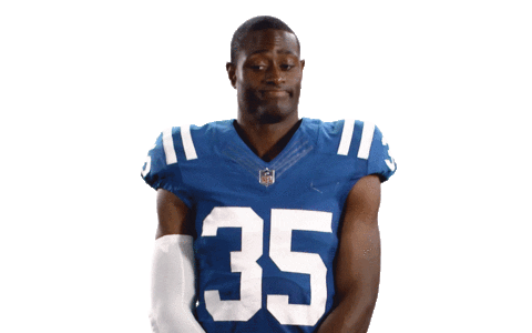 Pierre Desir No Sticker by Indianapolis Colts