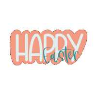 Easter Sunday Chocolate Sticker