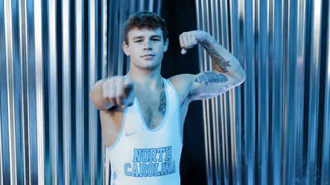North Carolina Wrestling GIF by UNC Tar Heels