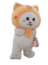 Mascot Waiting Sticker