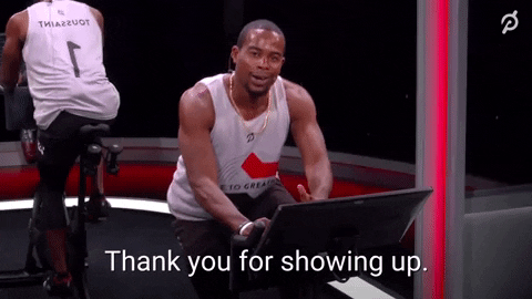 Alex Toussaint GIF by Peloton