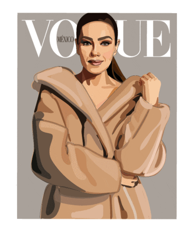 vogue-mx vogue thalia voguemexico thaliamexico Sticker