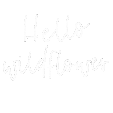 Lettering Hello Sticker