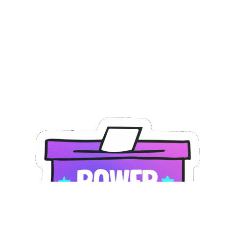Vote Sticker by DoSomething