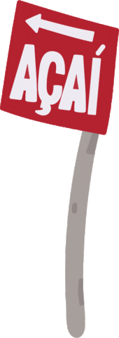 Painting Acai Sticker