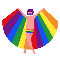 gelitries rainbow gay pride lgbt Sticker