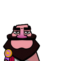 Clash Royale King Sticker