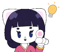 jeyi_ch cat kawaii smart idea Sticker