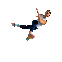 Run Running Sticker by Feetures