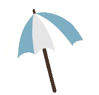 Summer Beach Sticker by Saunders & Associates