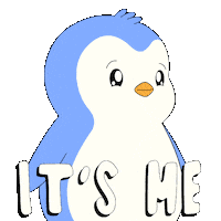 Proud Its Me Sticker by Pudgy Penguins