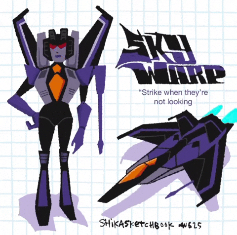 Transformers Shikasketchbook GIF by Stella 52