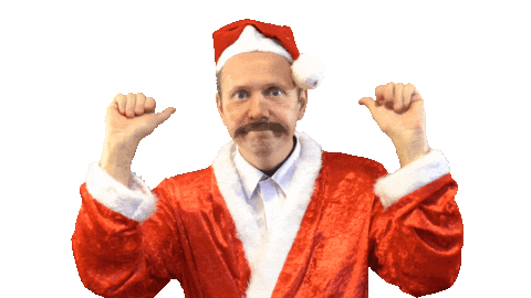 Christmas Santa Sticker