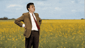 Mr Bean Waiting GIF