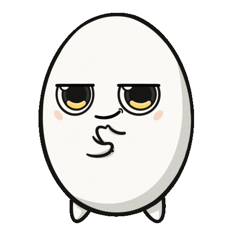 Egg Wow Sticker