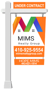 MimsRealtyGroup real estate realtor sign realty Sticker