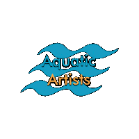 AquaticArtists waterfall genesis aws aquatic artists Sticker