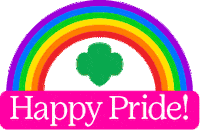 Happy Pride Sticker by Girl Scouts