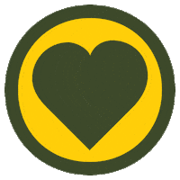 Heart Love Sticker by Bison Botanics