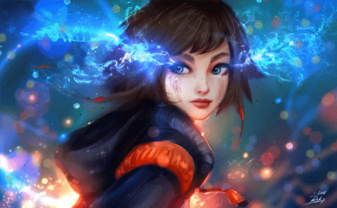 sci-fi girl GIF by DP Animation Maker